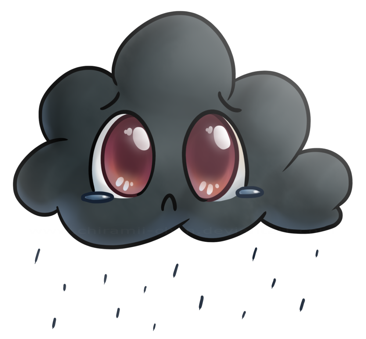 Грустное облако