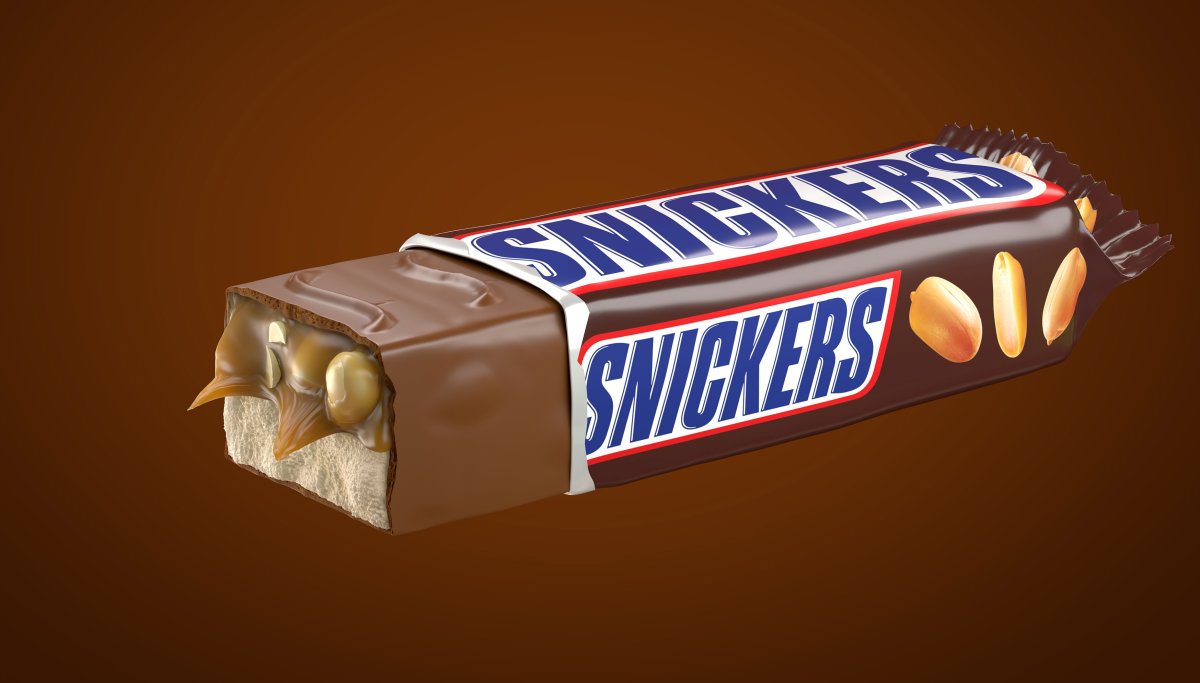 Батончик Сникерс fabrika