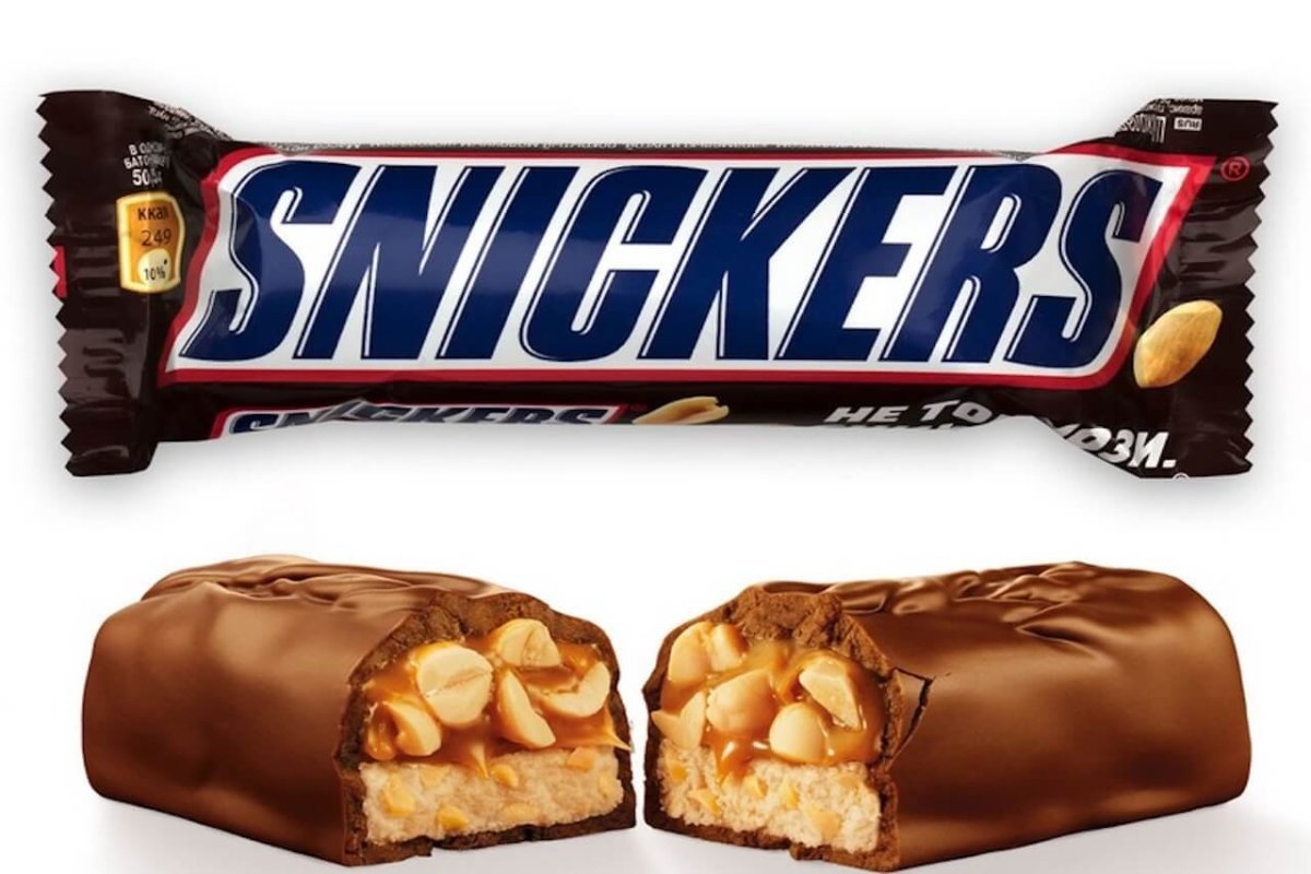 Батончик Сникерс 50гр Марс