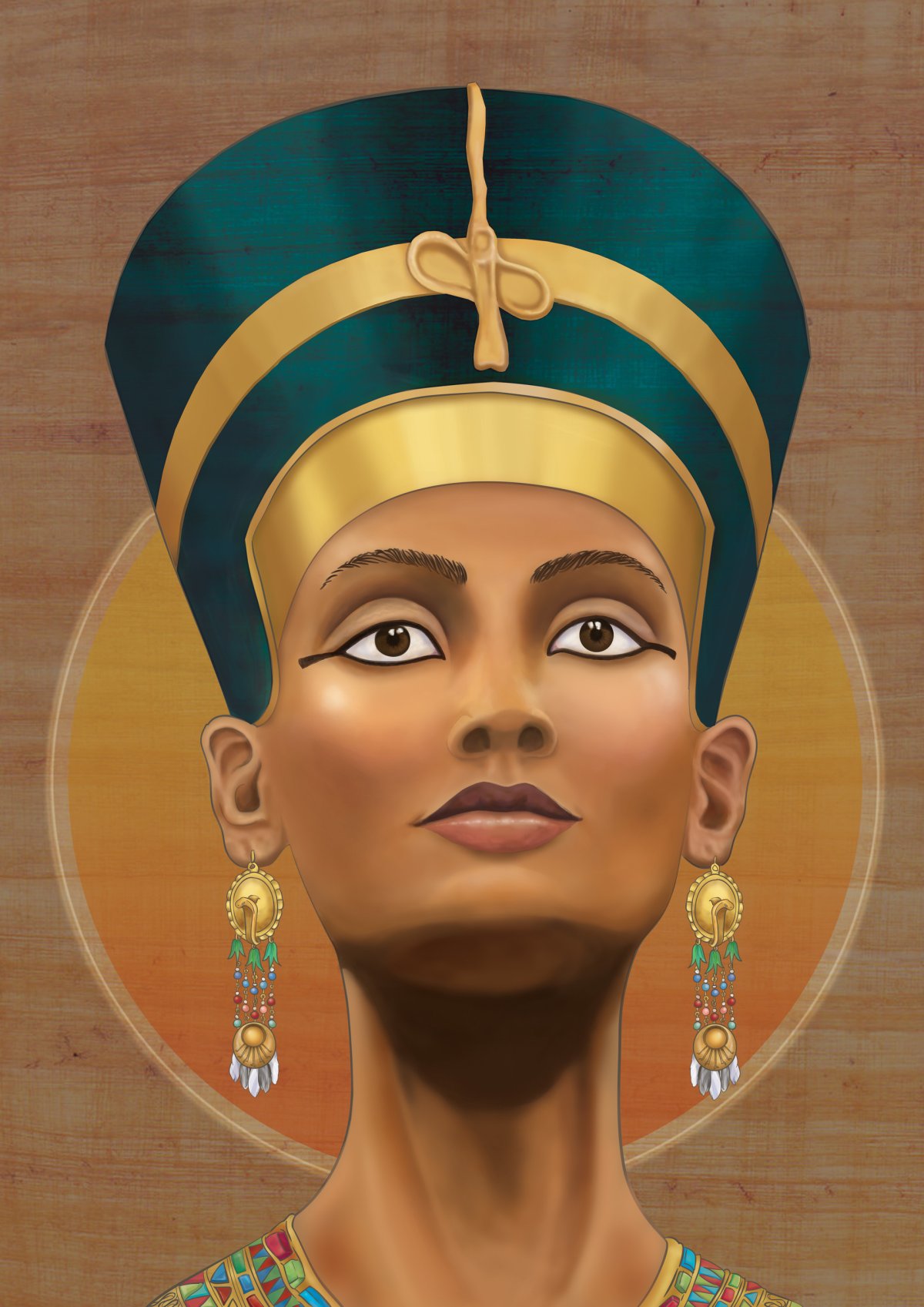 Искусство древнего Египта Нефертити