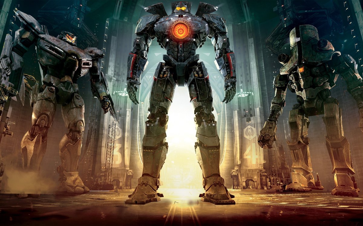 Тихоокеанский рубеж 2 роботы