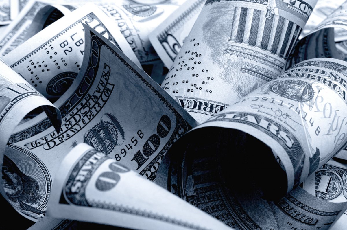 Обои деньги