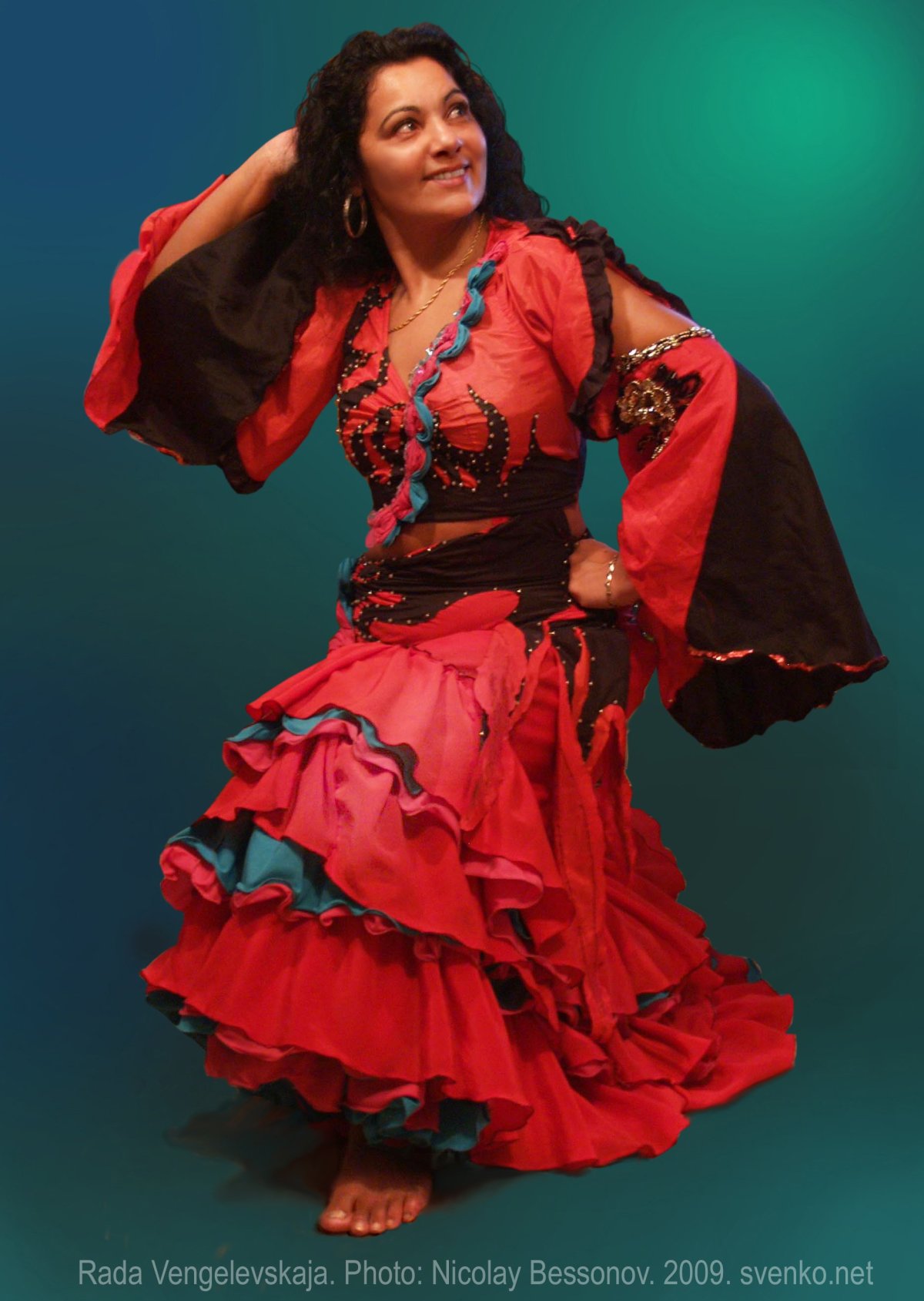 Красивые цыганские платья