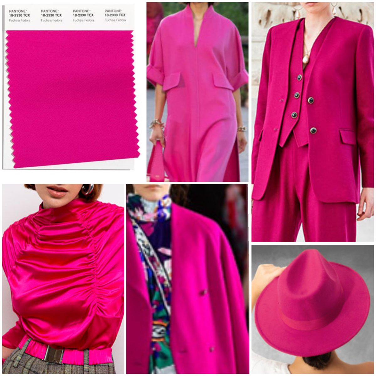 Платье фуксия 2021