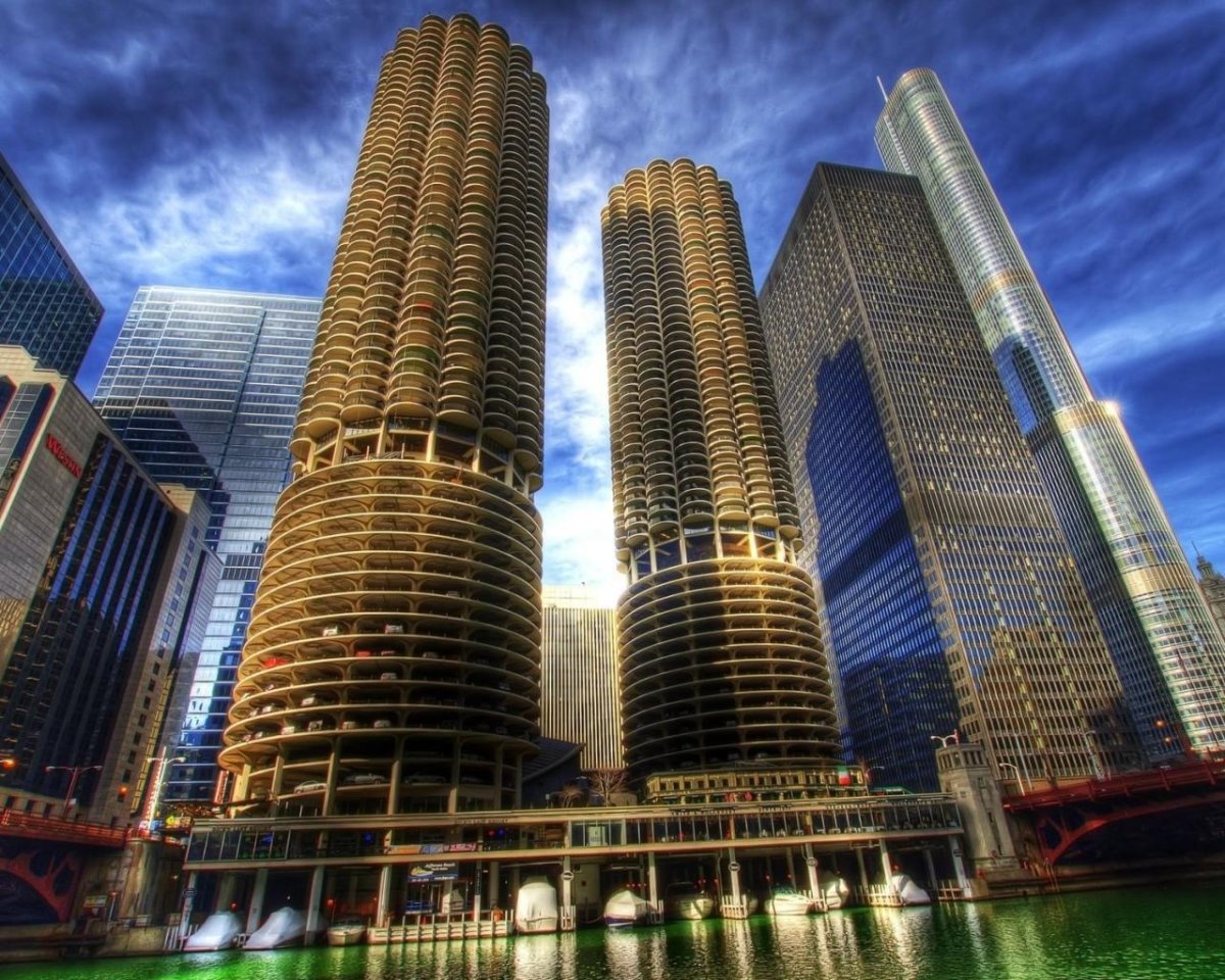 Город из небоскребов