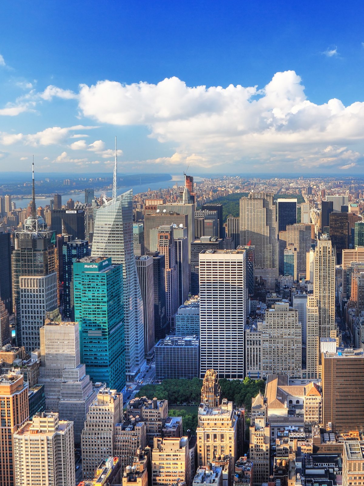 Манхеттен город Нью-Йорк