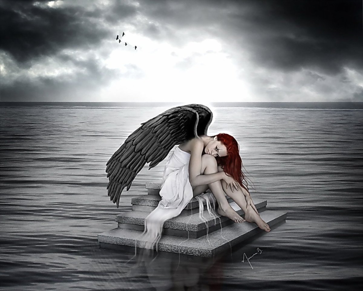 Печальный ангел