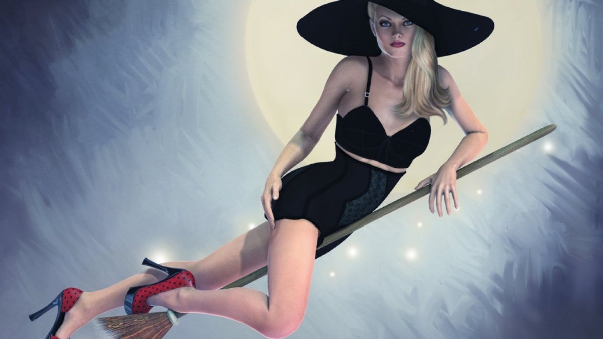 Аниме ведьма