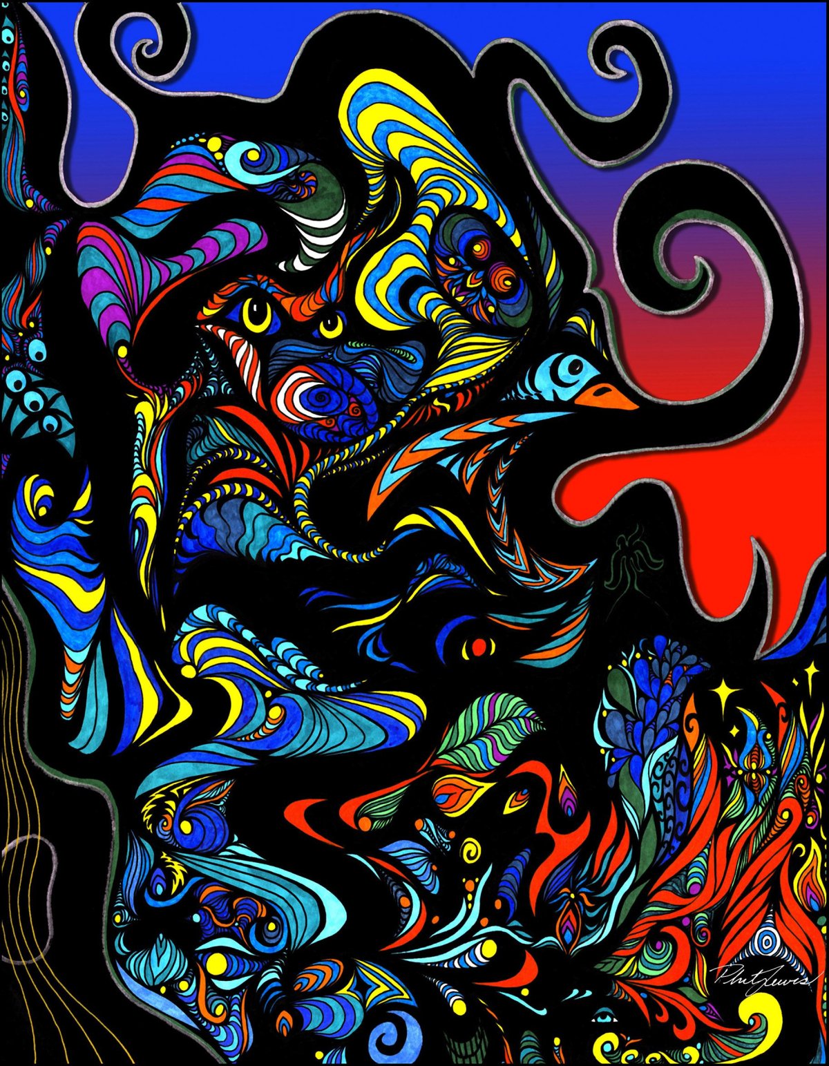 Phil Lewis Art картины