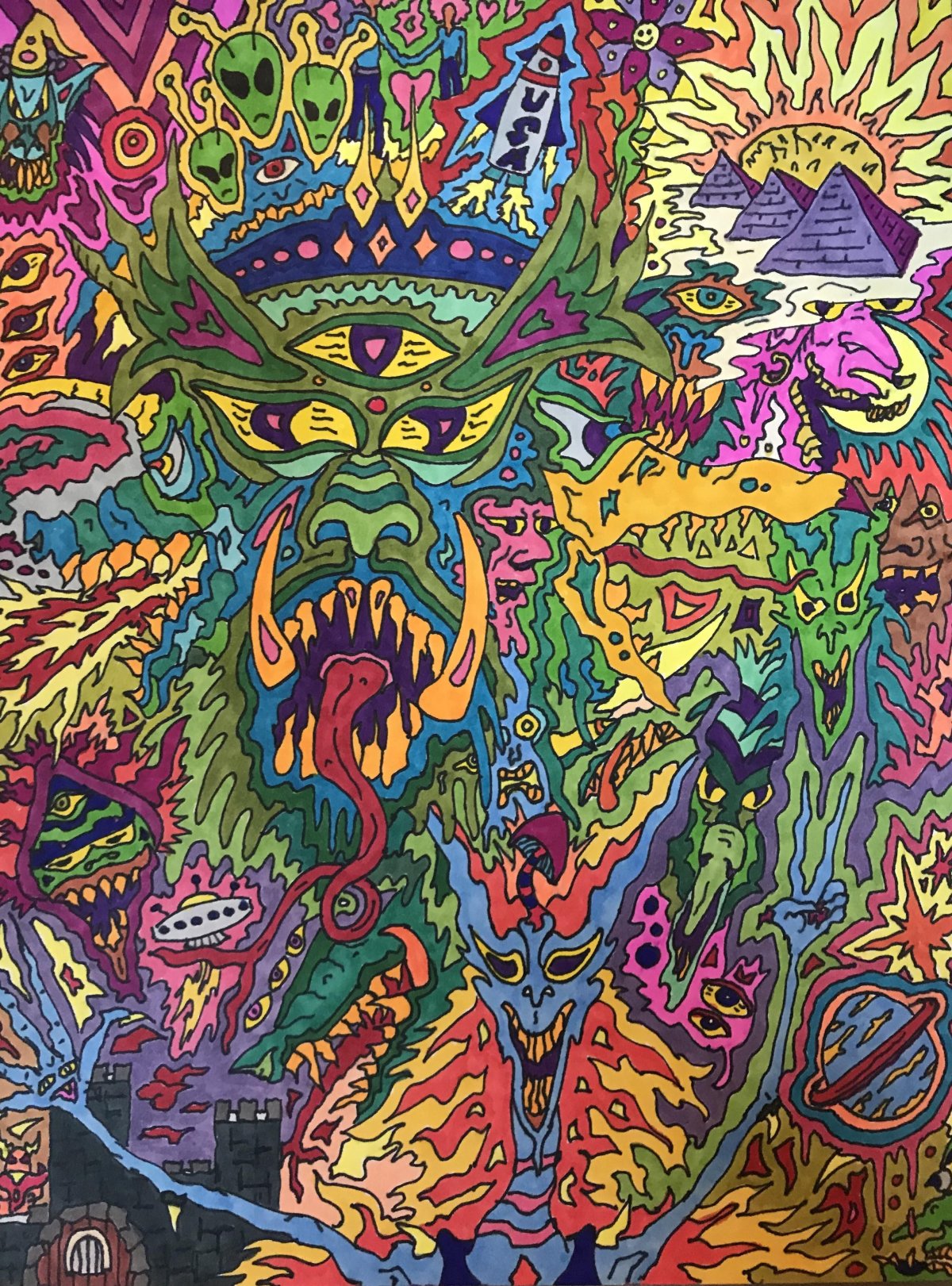 Психоделические рисунки