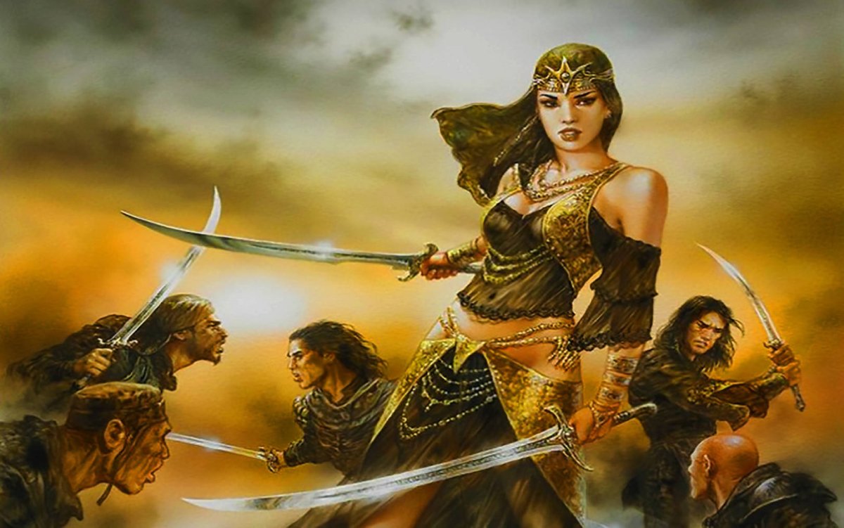 Амазонки воительницы