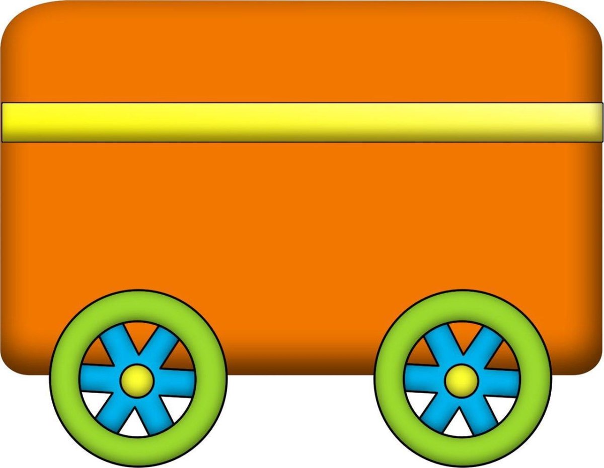 Вагончики с днями недели