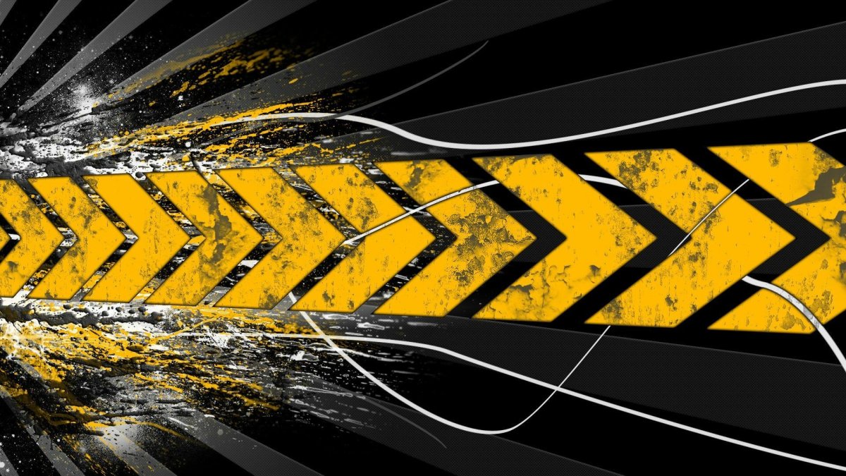 Желто черный