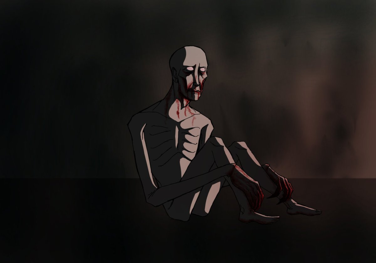 Скромник SCP 096 пластилин