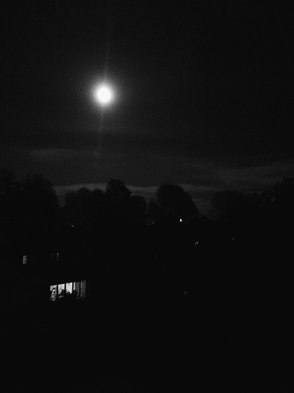 Ночь очень темно