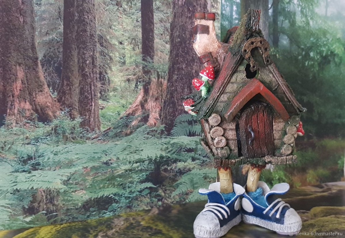 Избушка на курьих ножках 3д ручкой шаблон