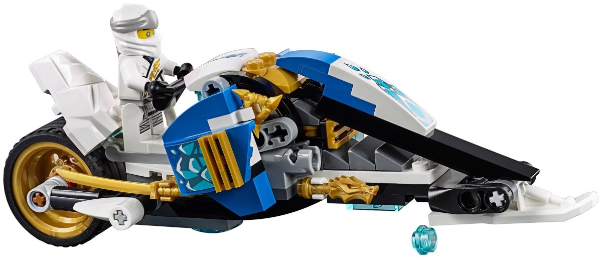 Конструктор LEGO Ninjago 70667 мотоцикл-клинок Кая и снегоход Зейна