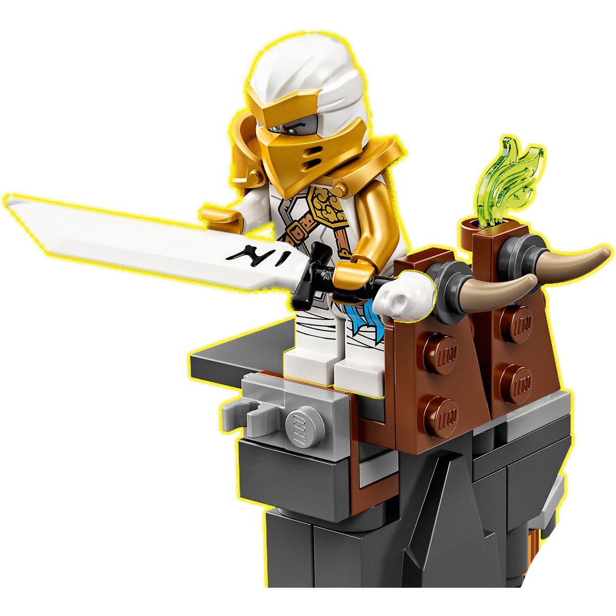 LEGO Ninjago 71719 бронированный носорог Зейна