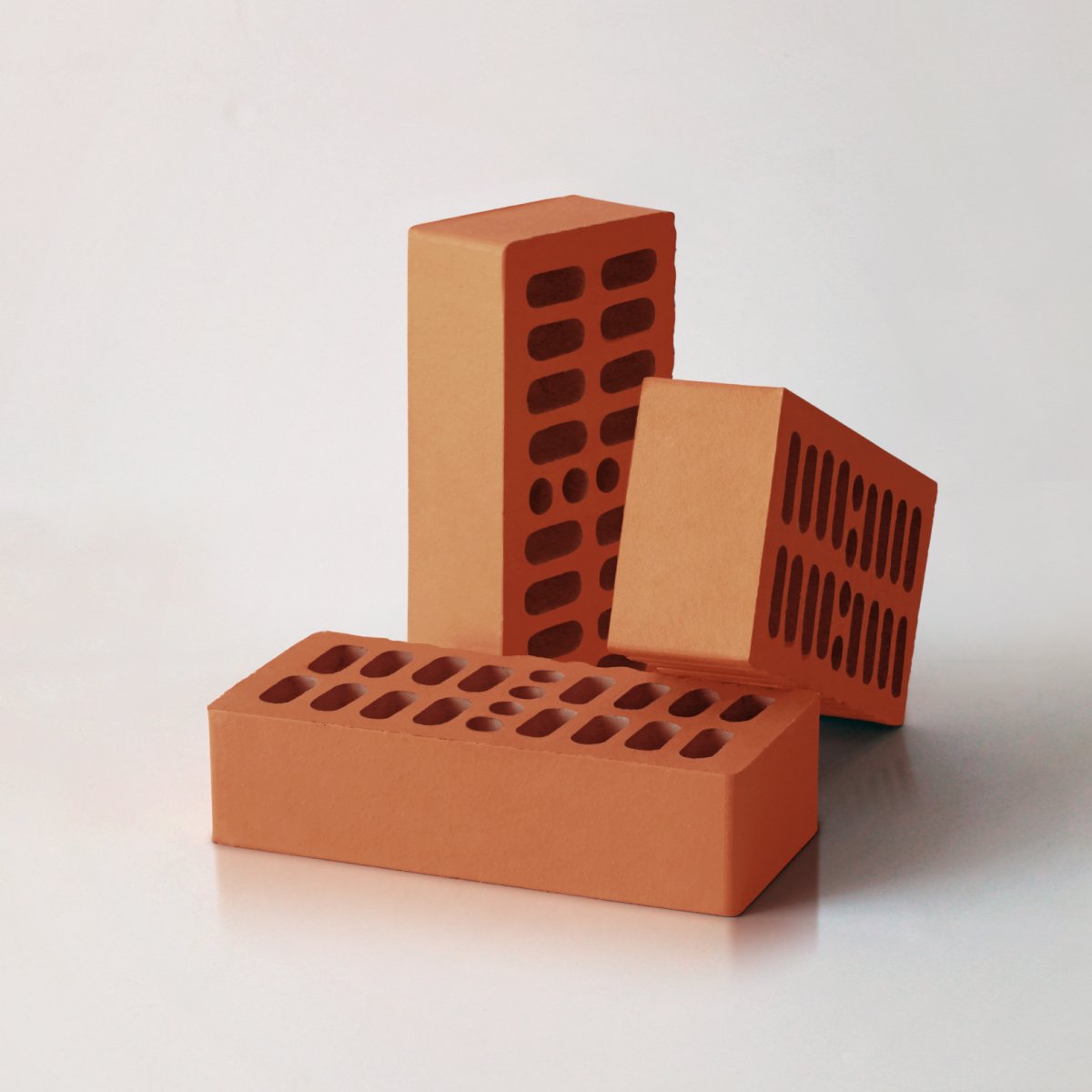 Пустотелый кирпич 65х120х250