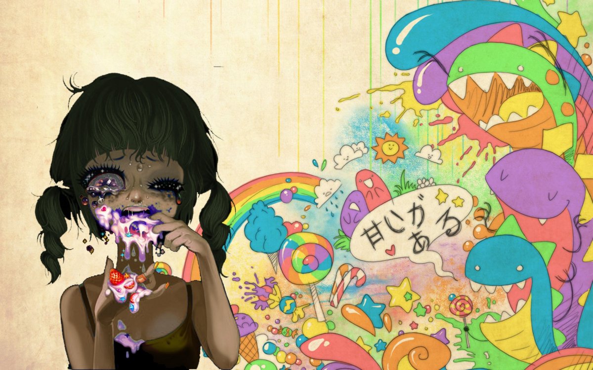 Рисунки в стиле инди кит