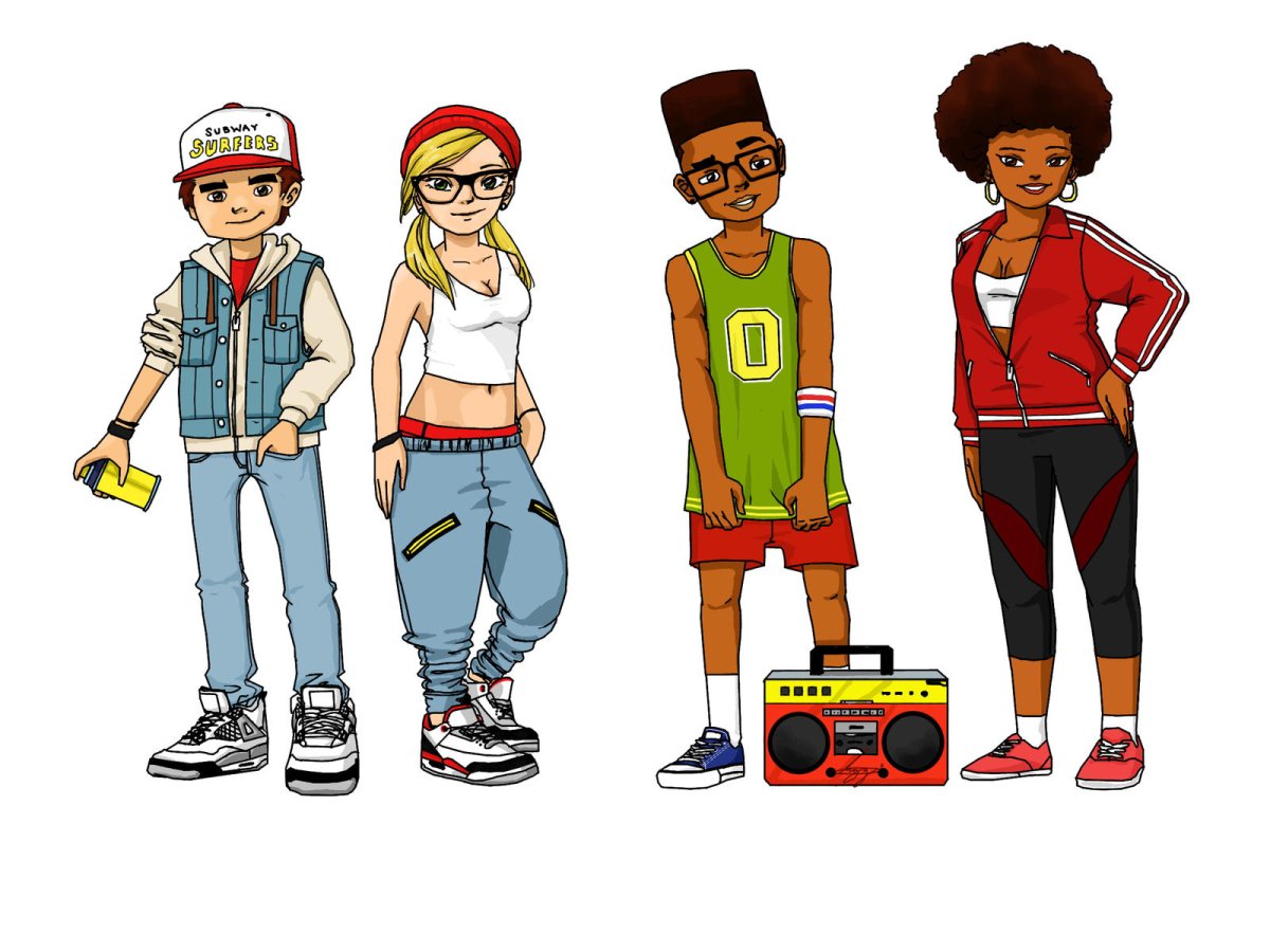 Сабвей сёрф Джейк и трики