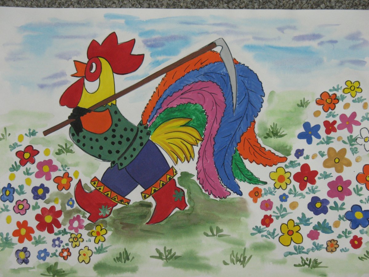 Петушок золотой гребешок