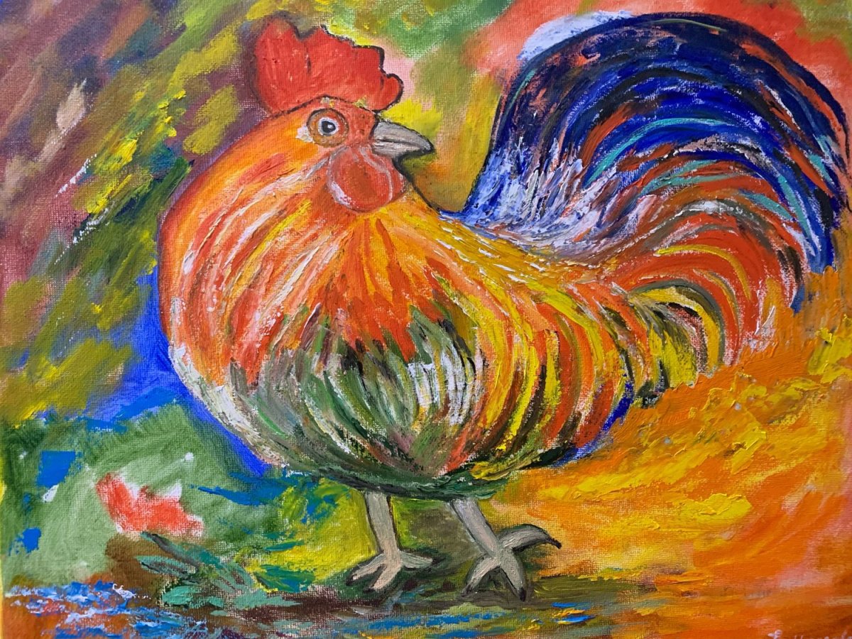 Храбрый петушок