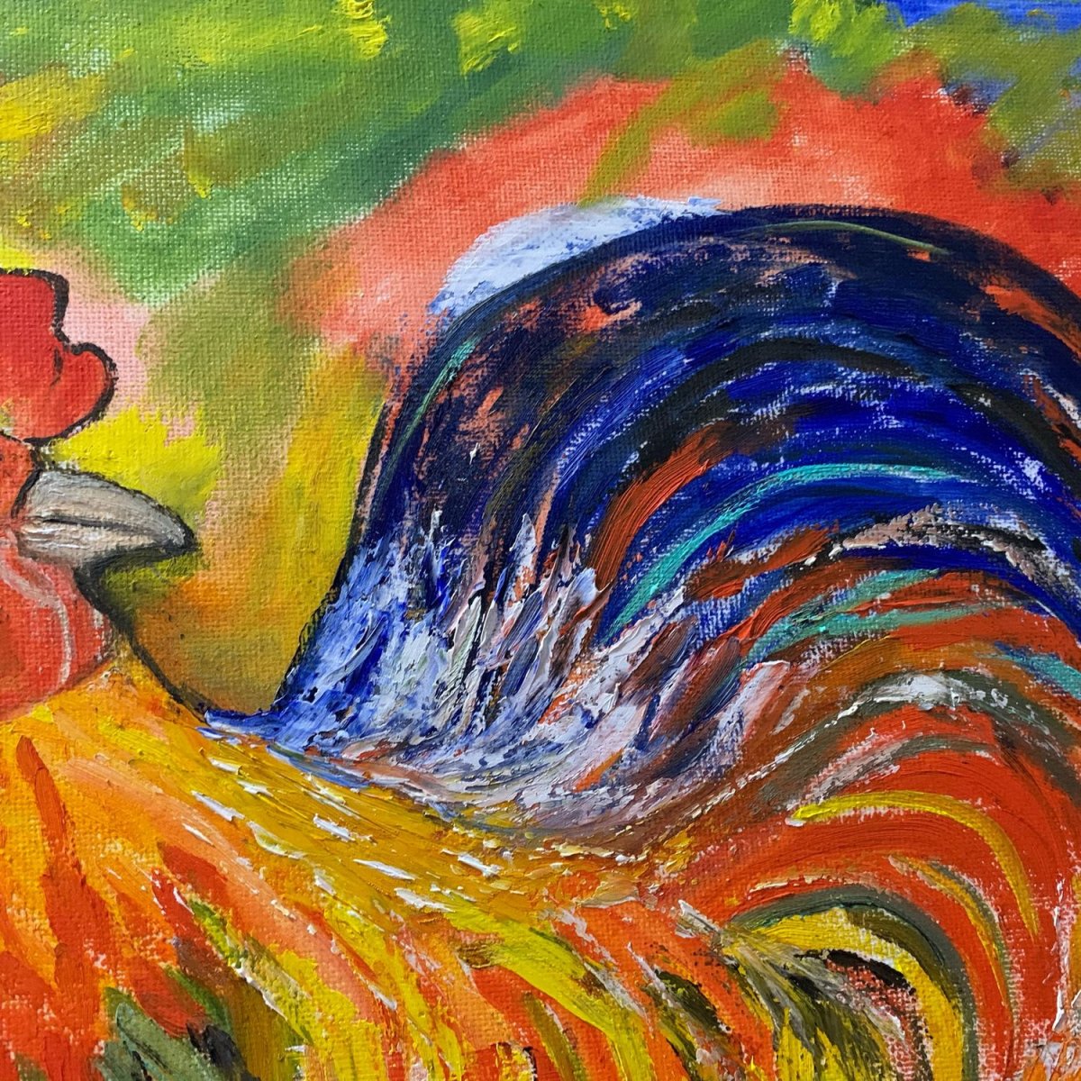 Фото сказочного петуха