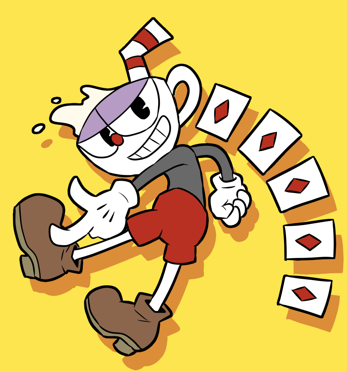 Cuphead поиграть. Cuphead игра. Капхед и магман. Капхед герои. Магмэн Cuphead.