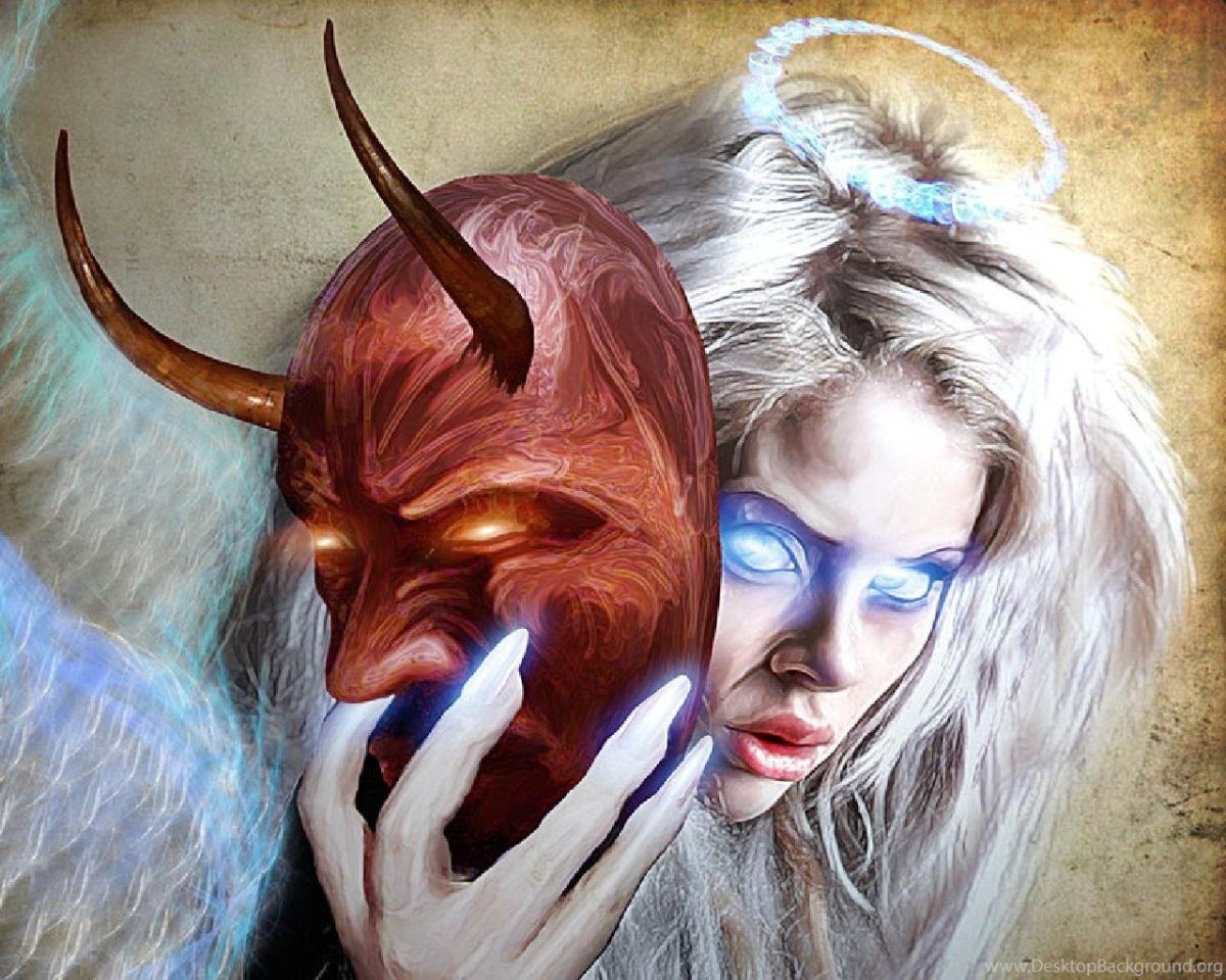 Добрая и злая девушка