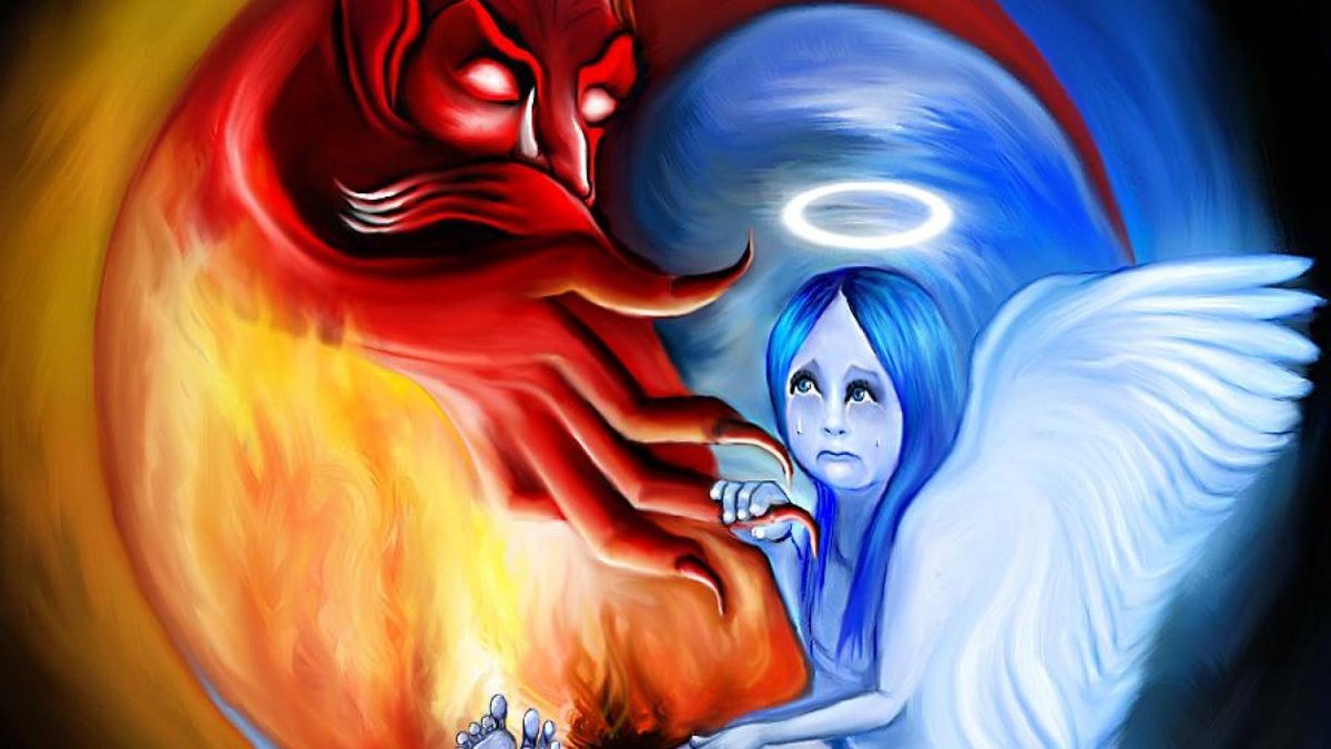 Сказочная природа картины