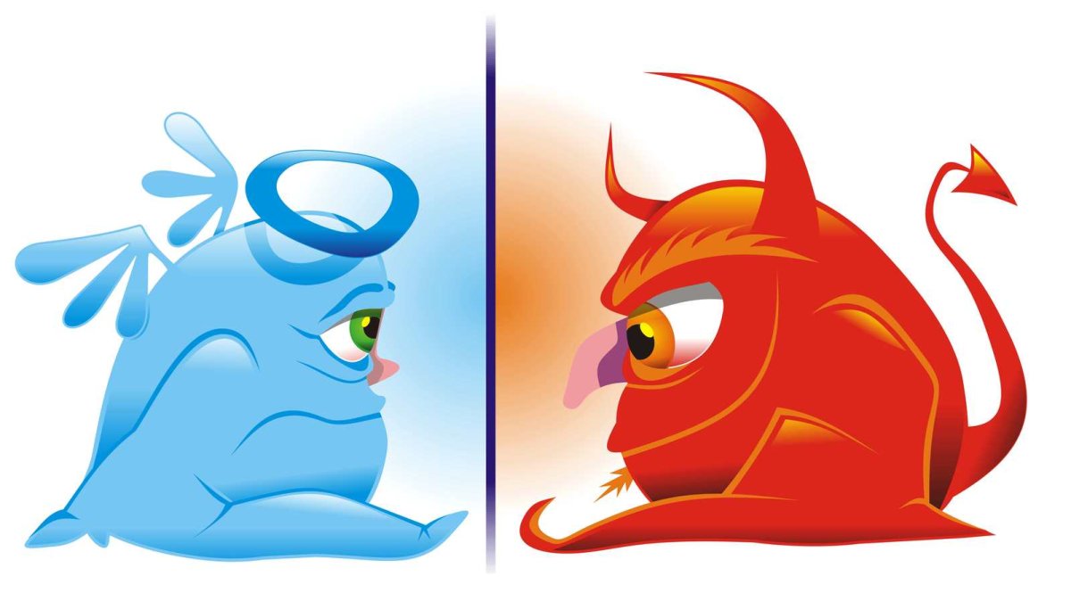 Два волка добро и зло