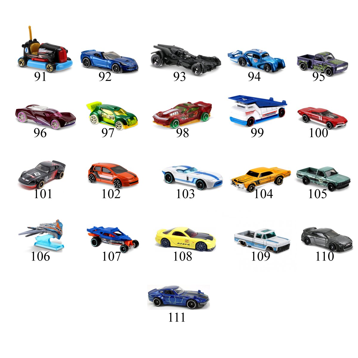 Хот Вилс машинки Базовая коллекция