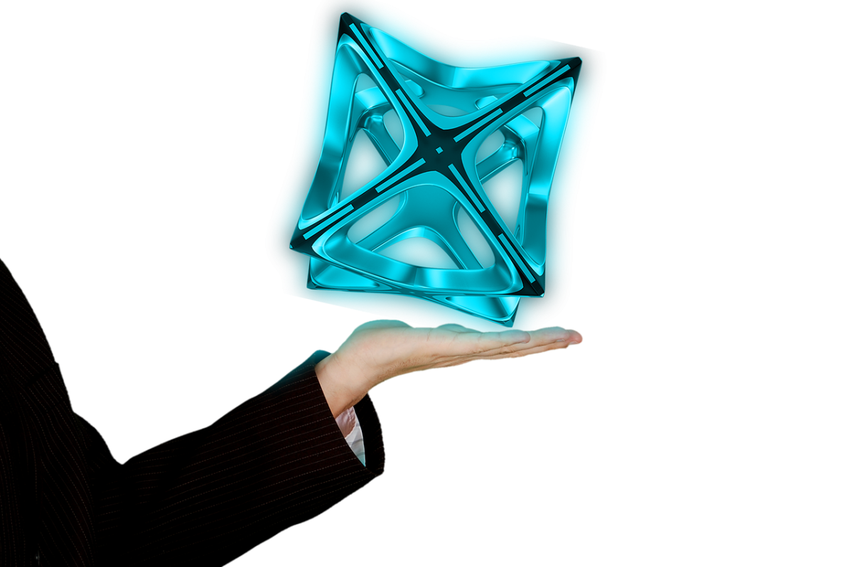 Голография на белом фоне