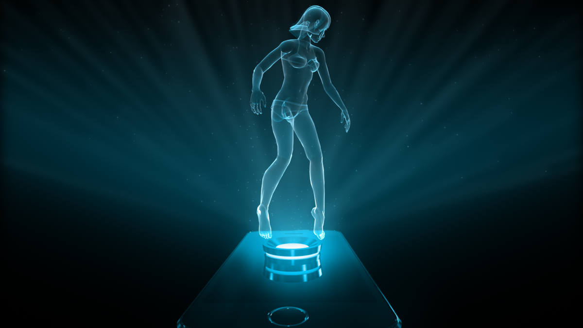 Голограмма человека