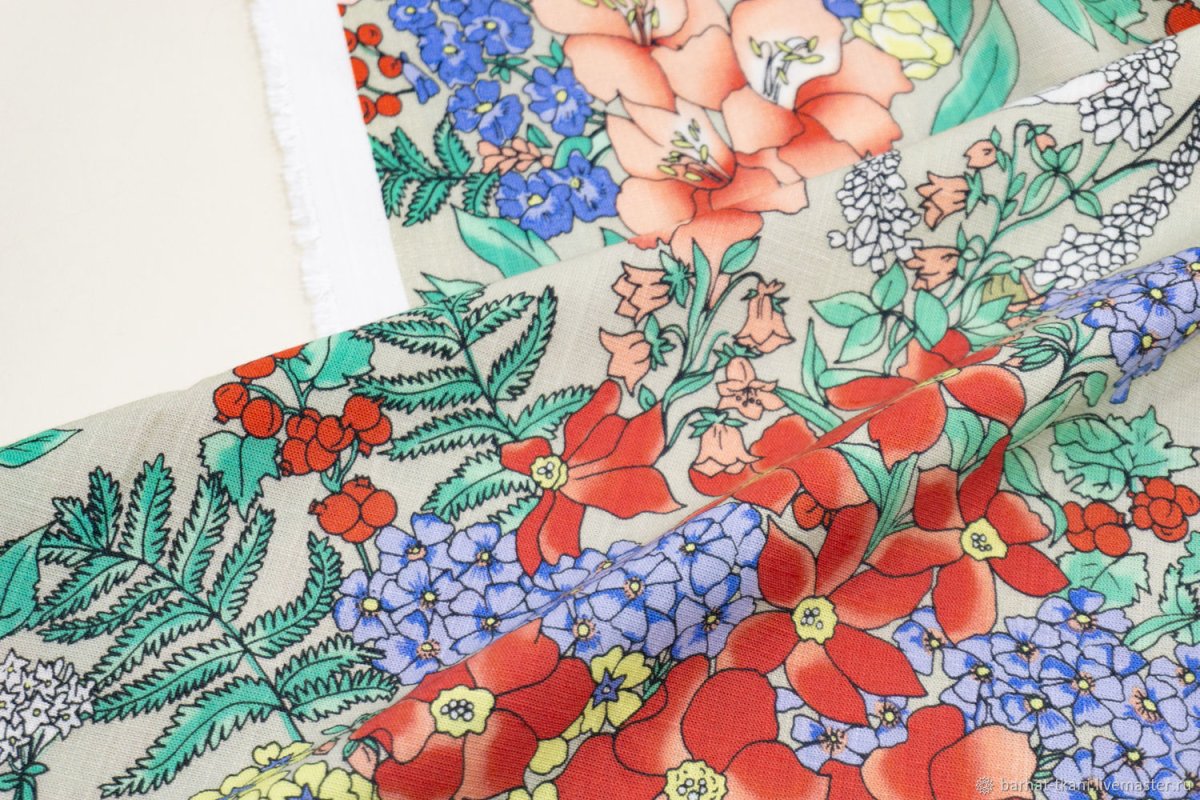 Принты на ткани