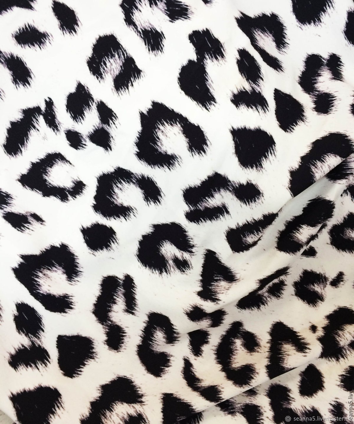 Ткань снежный Барс