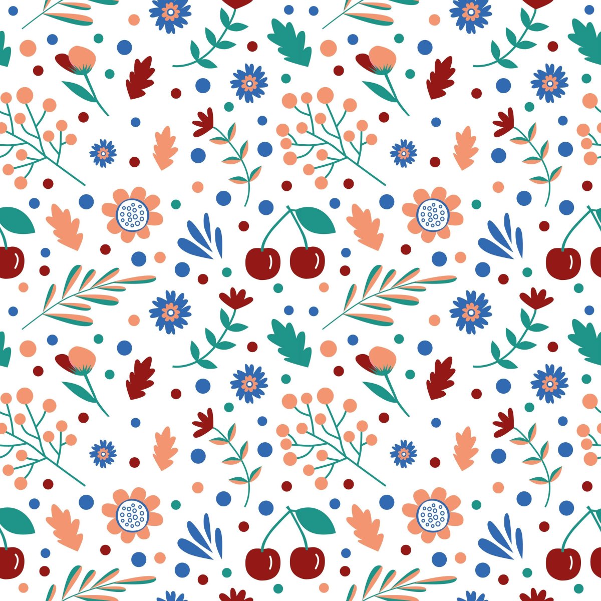 Цветочный паттерн