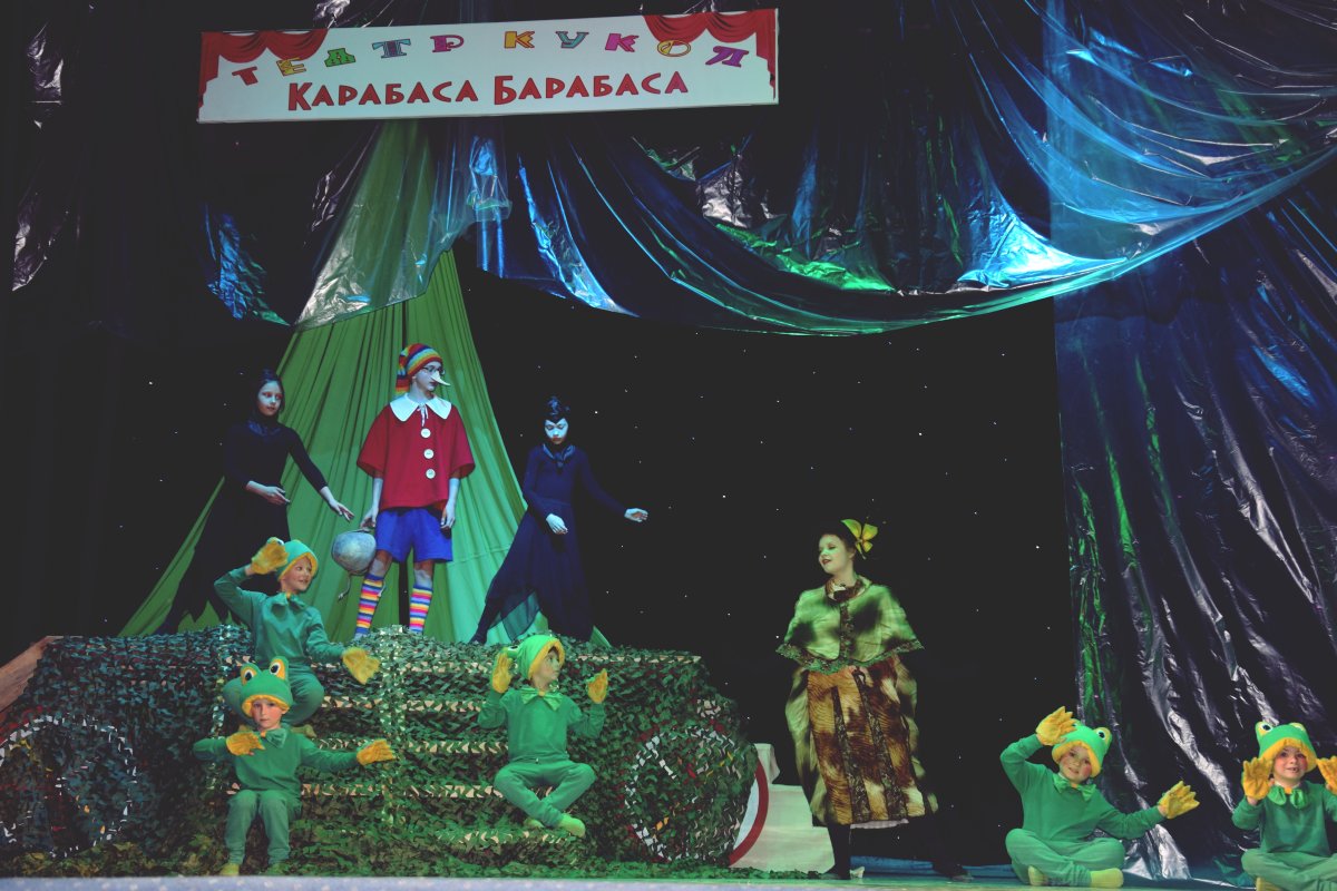 Раскраска Карабаса Барабаса