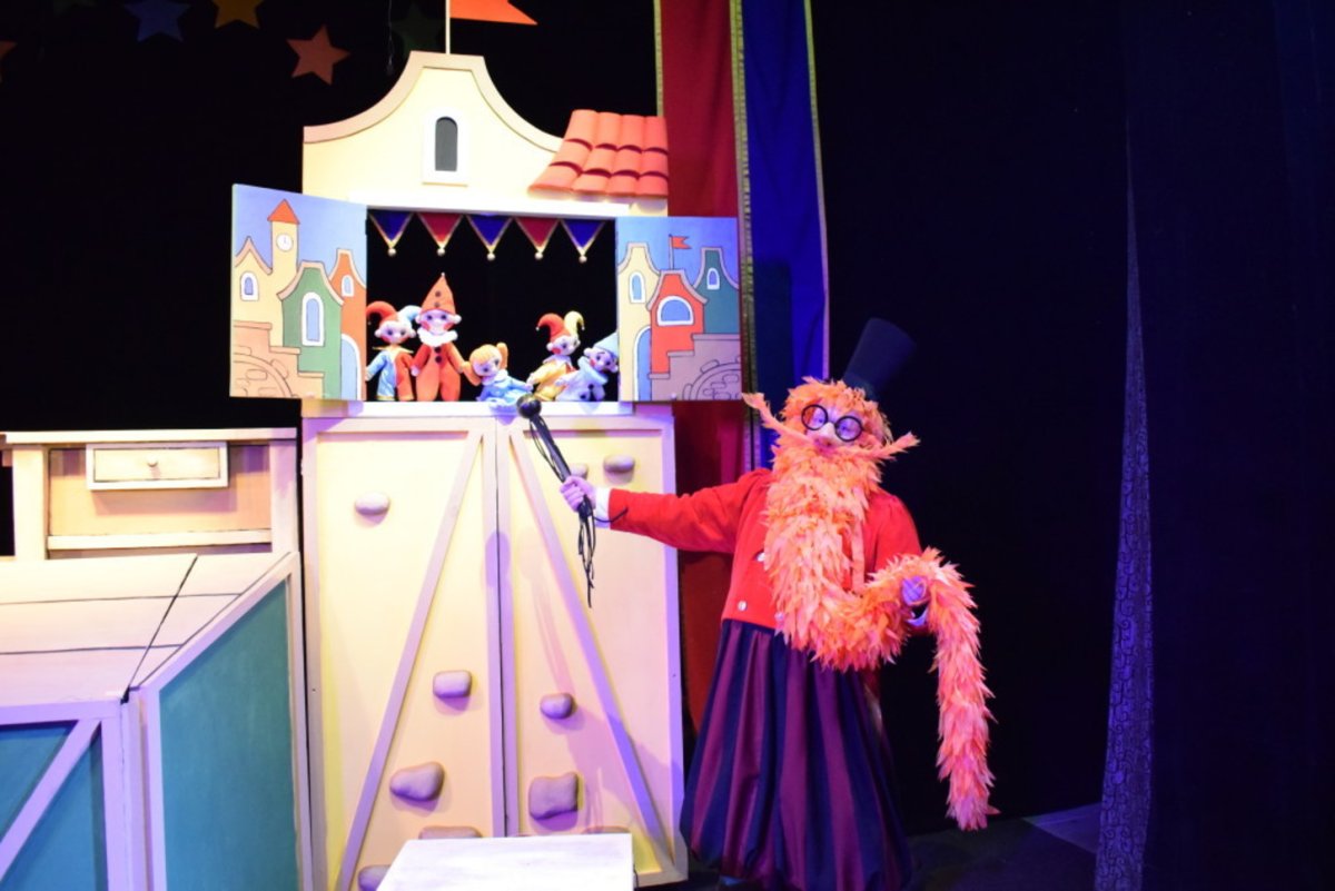 Карабас барабас на выпускном у детей в детском саду