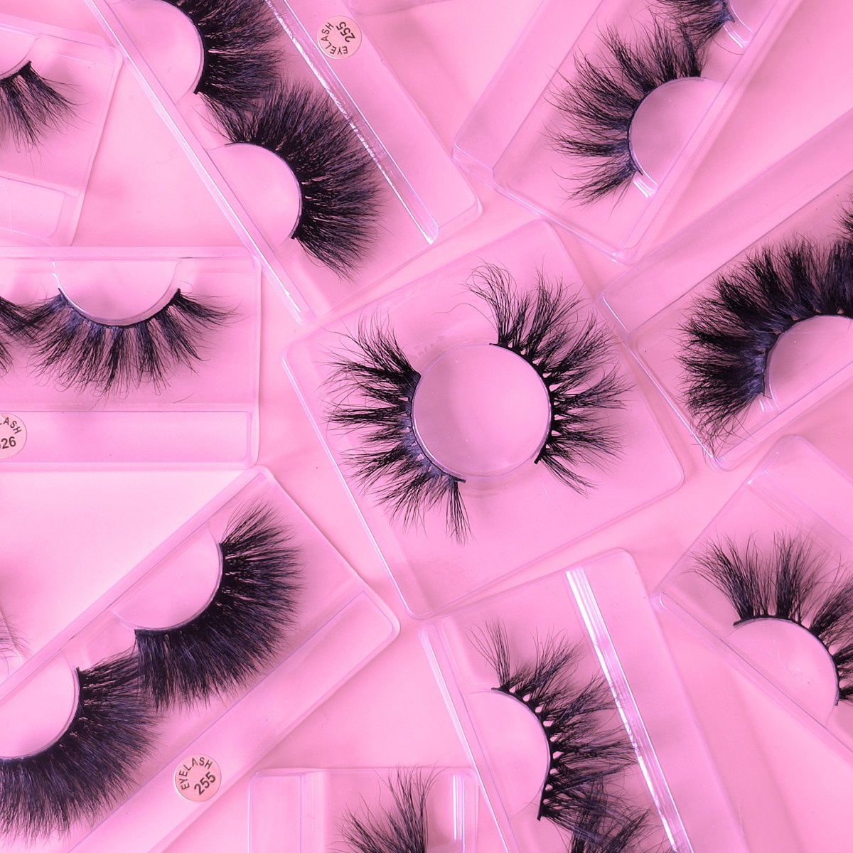 Красивые нарощенные ресницы