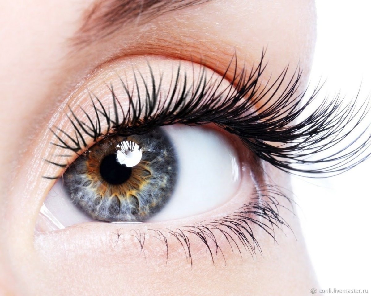 Красивые ресницы