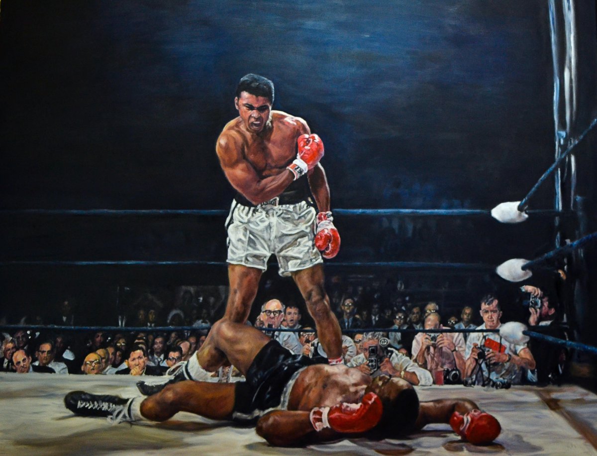 Muhammad Ali vs Sonny Liston II картина