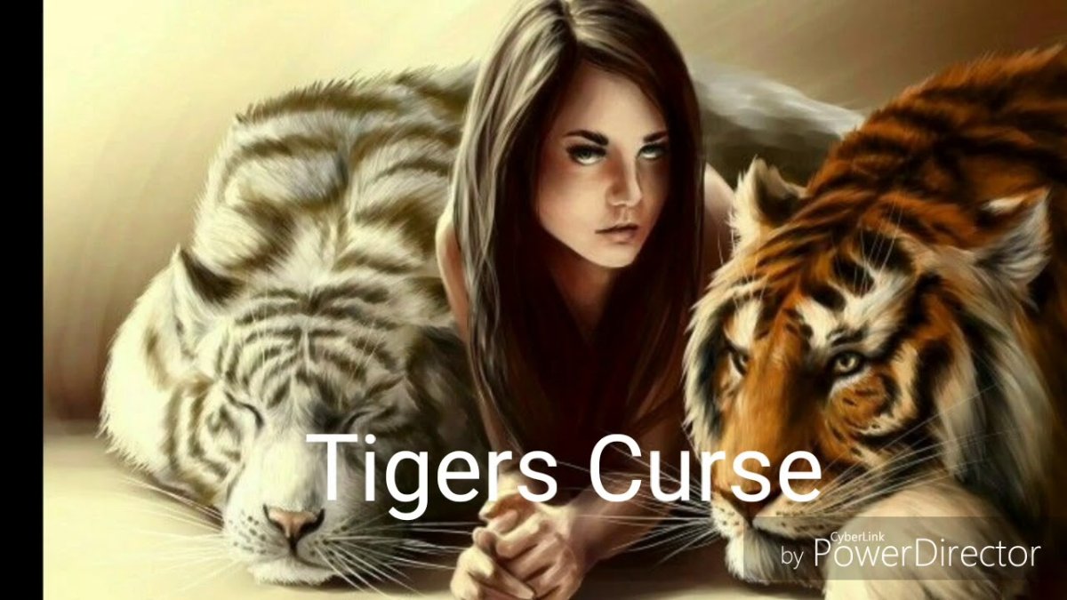 Девушка с тигром фэнтези