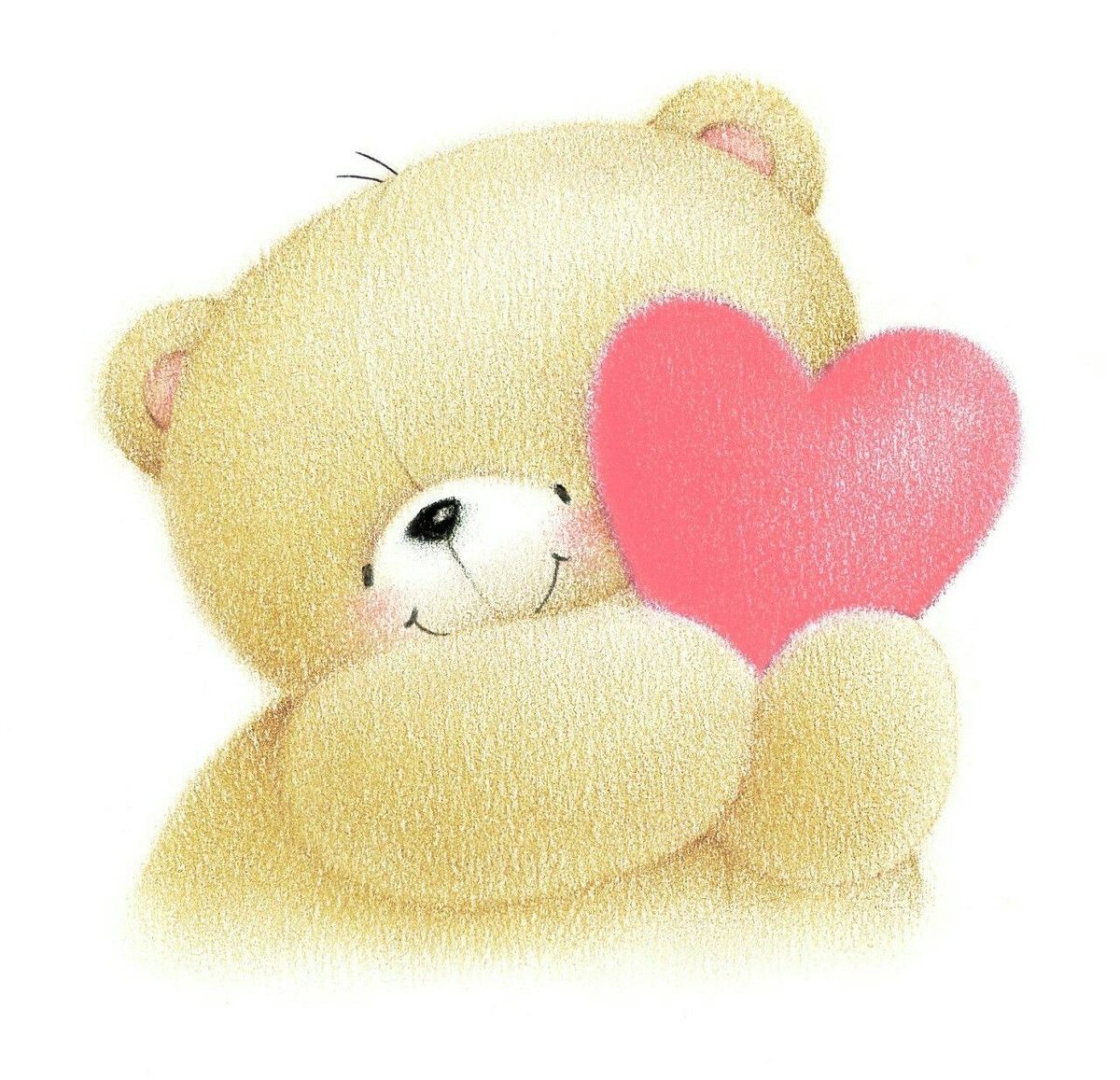 Мишки обнимаются