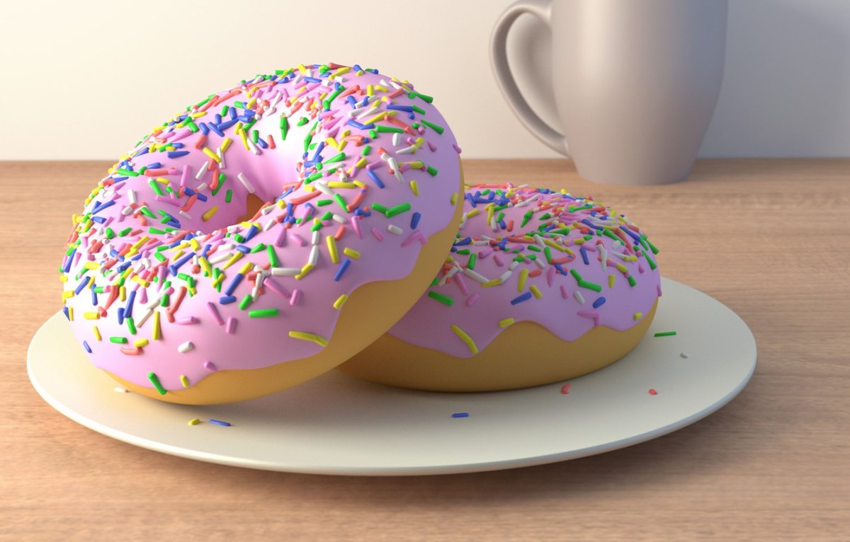 Маленькие пончики