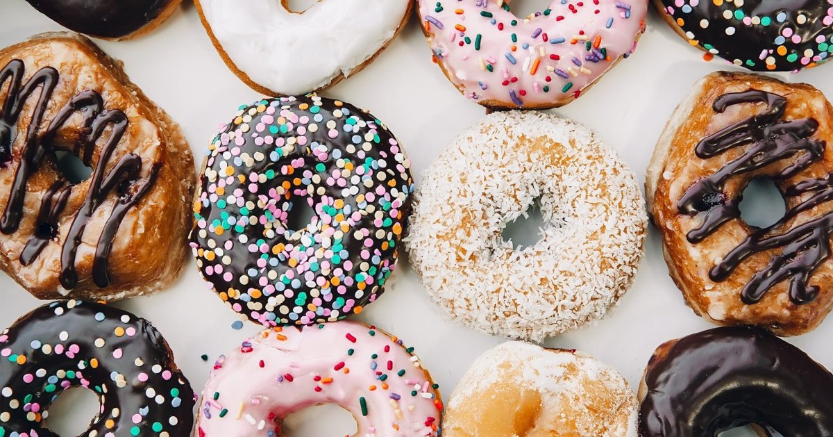 Пончики мультяшные