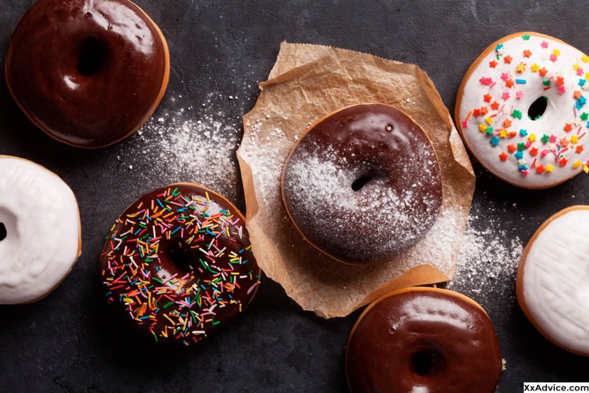 Пончики на 23 февраля