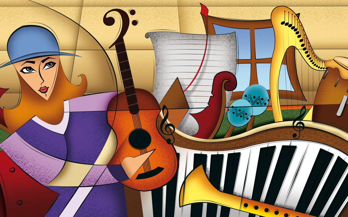 Красивый музыкальный фон