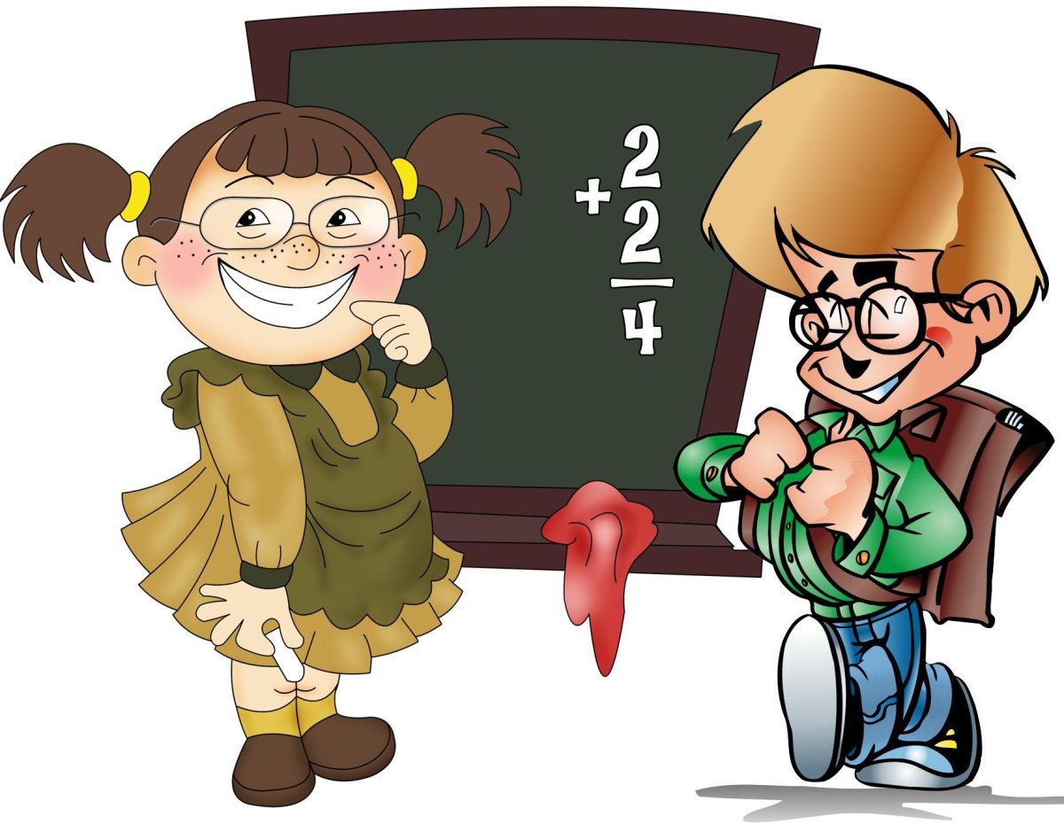 Иллюстрации на школьную тему